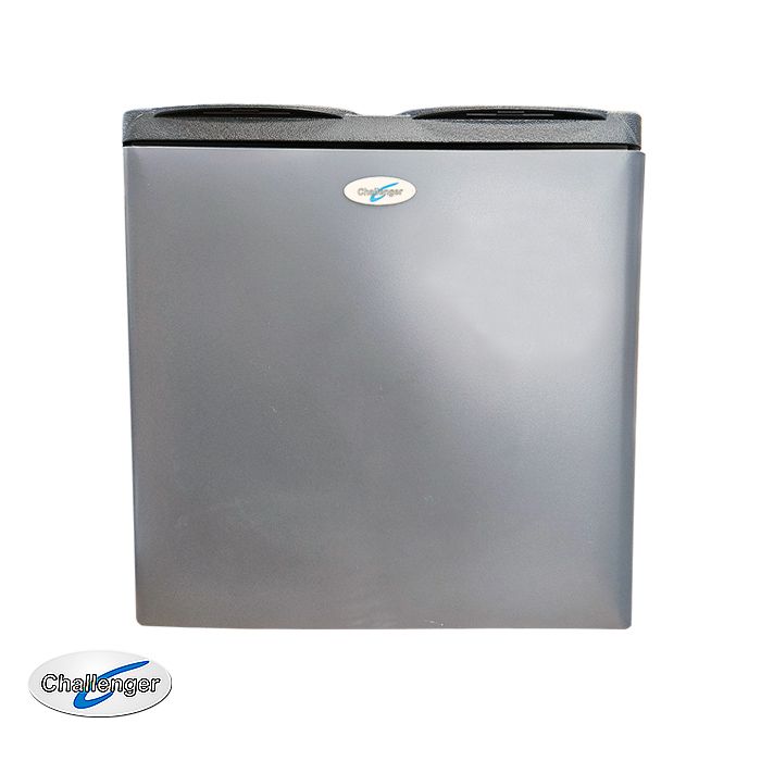 Challenger 46L 3-Way Portable Camping Fridge. Portable fridge freezer for LPG, 12V, or 240V power