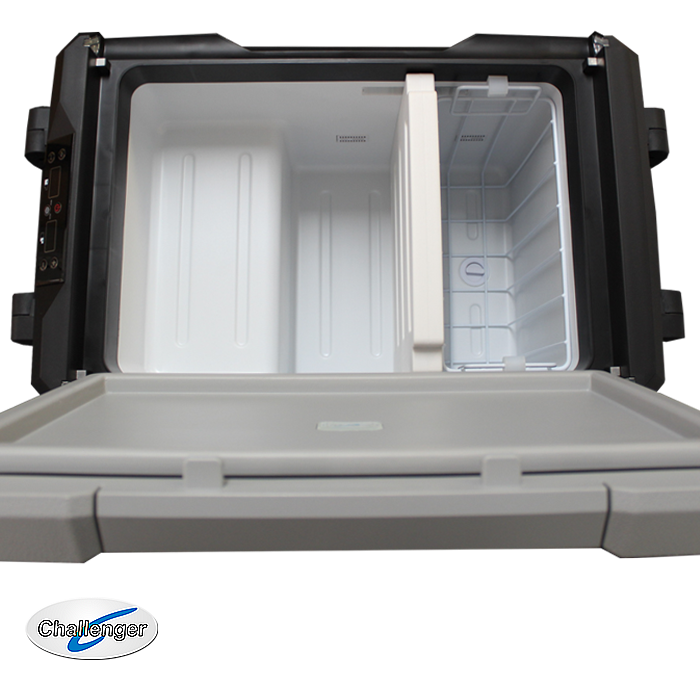 Challenger 43L Dual-Zone Portable FF 12/24/240V Fridge Freezer Chilly Bin