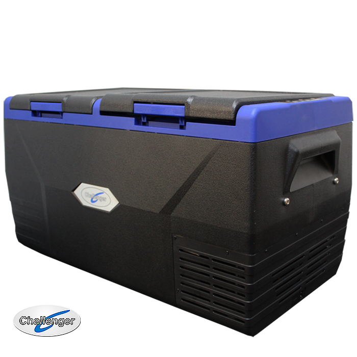 Challenger 75 L Dual-Zone with separate lid Portable FF 12/24/240V Fridge Freezer Chilly Bin