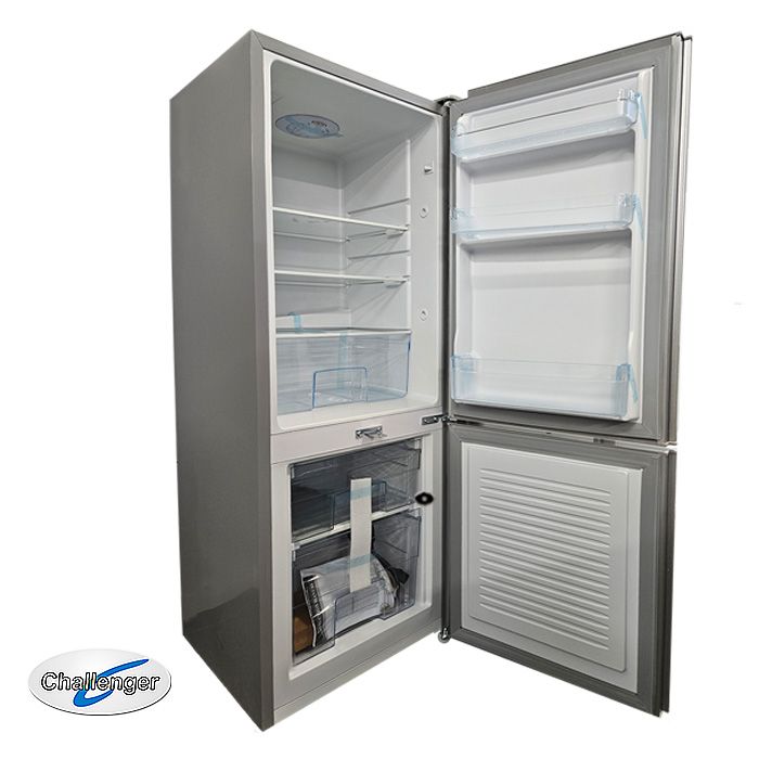 Challenger 140L Fridge Freezer Stainless Steel finish DC
