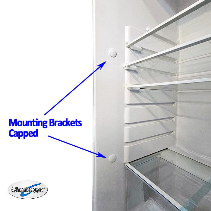 Challenger 220L White Top Mount Solar Fridge Freezer NZ