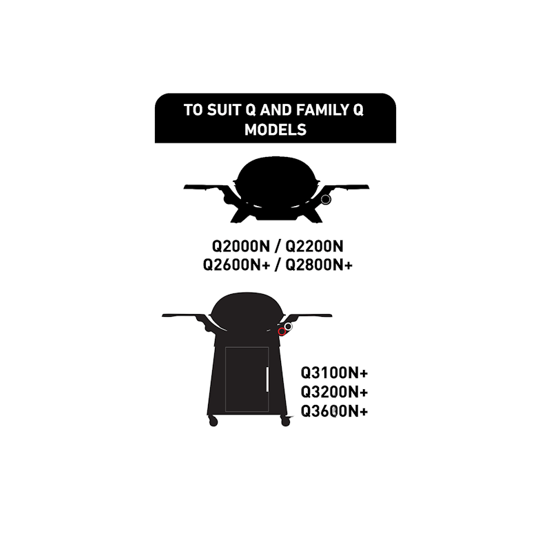 Weber Q & Family Q Warming Rack (Q2X00N & Q3X00N)