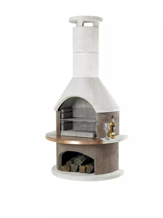Buschbeck Mocca Rondo BBQ Fireplace