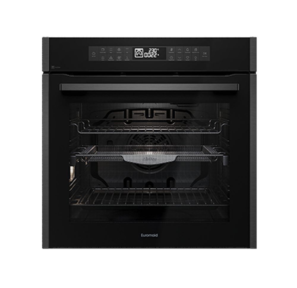 Euromaid 60cm 17F Pyro Oven Touch Air Fry Dark SS