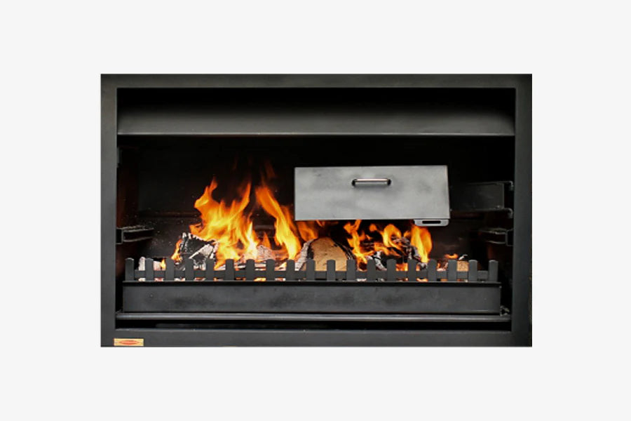 Jetmaster Quadro Outdoor Wood Fire with Pizza Oven NZ for cooking and BBQ