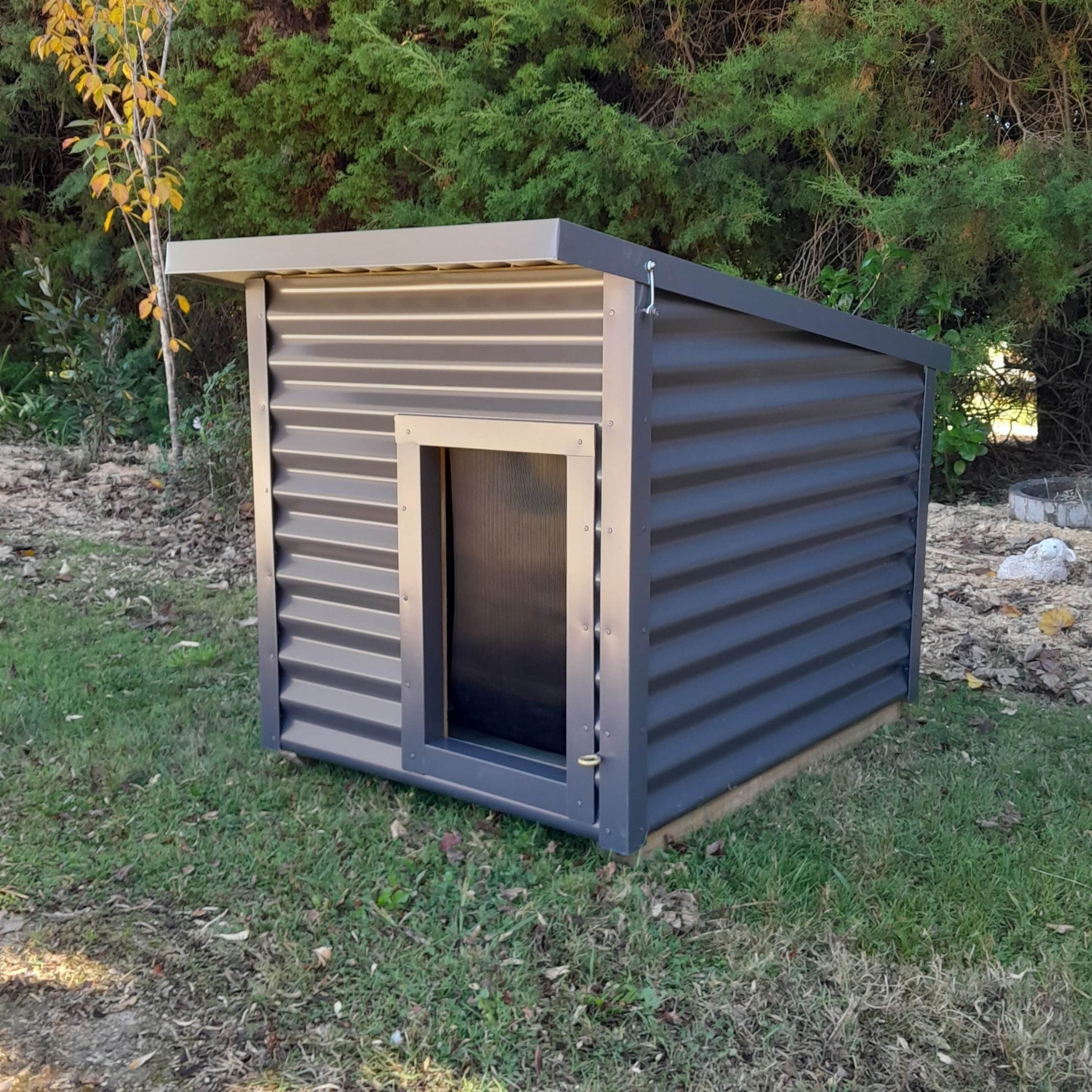 Coloursteel Single Kennel Turfrey.co.nz