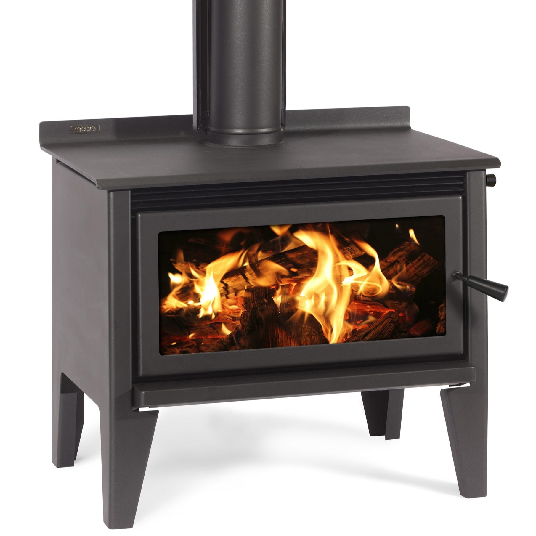 Metro Mega Rad Wood Fire – large capacity clean air approved wood burner