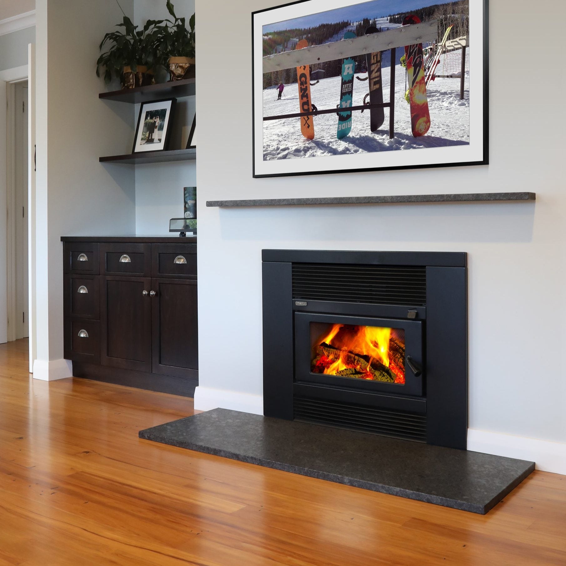 Metro Mega Smart Built-In Wood Fire – Turfrey.co.nz
