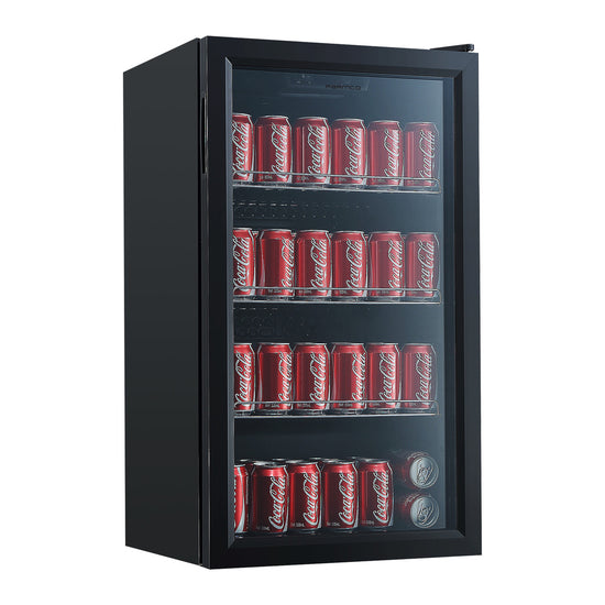 Parmco 85L Beverage Cooler, Black