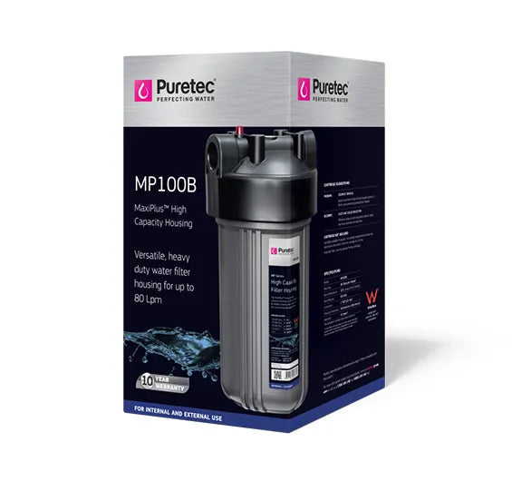 Puretec MP100B MaxiPlus 10" Filter Housing Kit