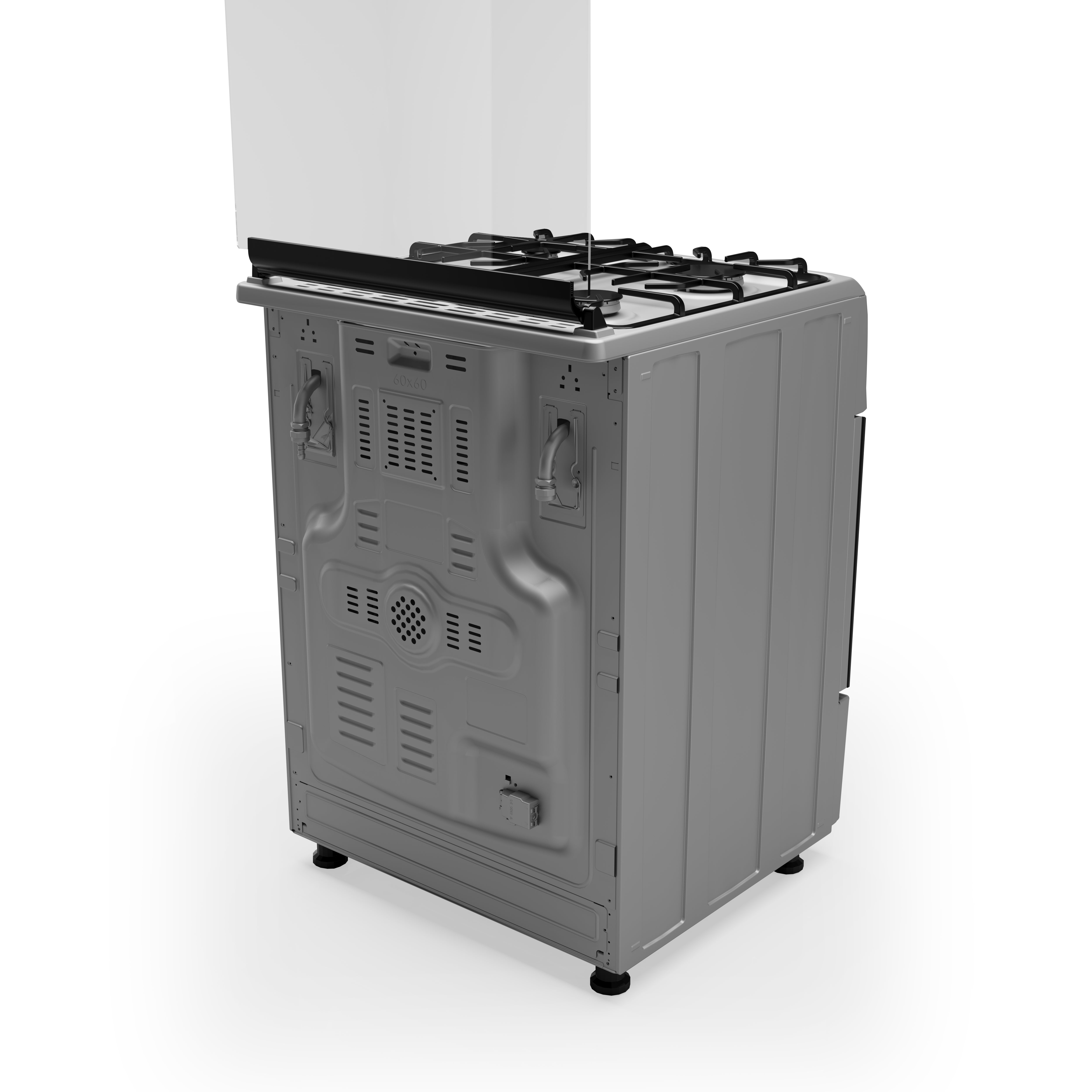 Challenger Takahe LPG freestanding oven and stove stainless steel