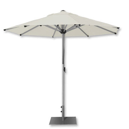 Shadowspec SU2 Patio Umbrella in Boulder Grey – durable outdoor umbrella