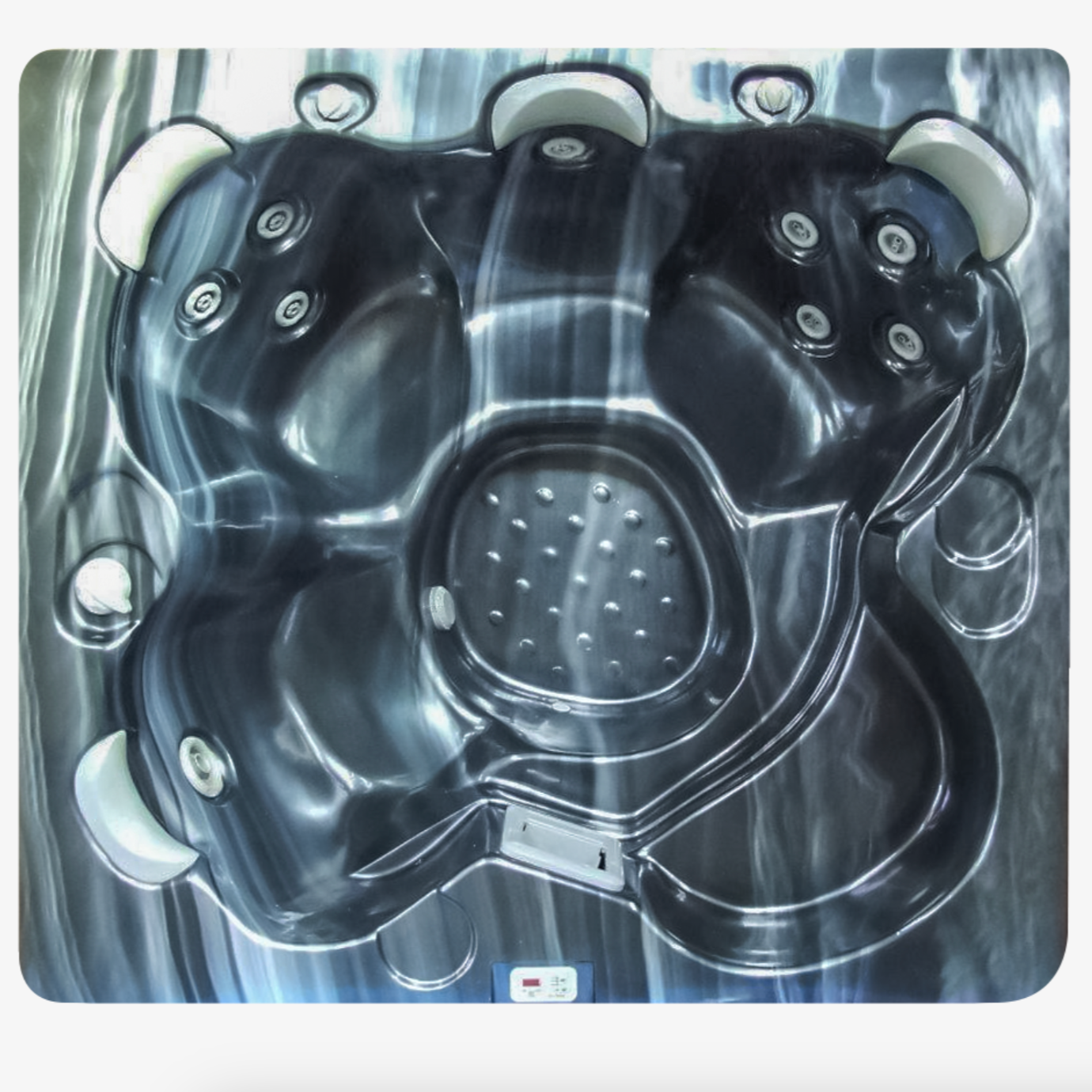 Trueform Sultan 5 person spa pool NZ made