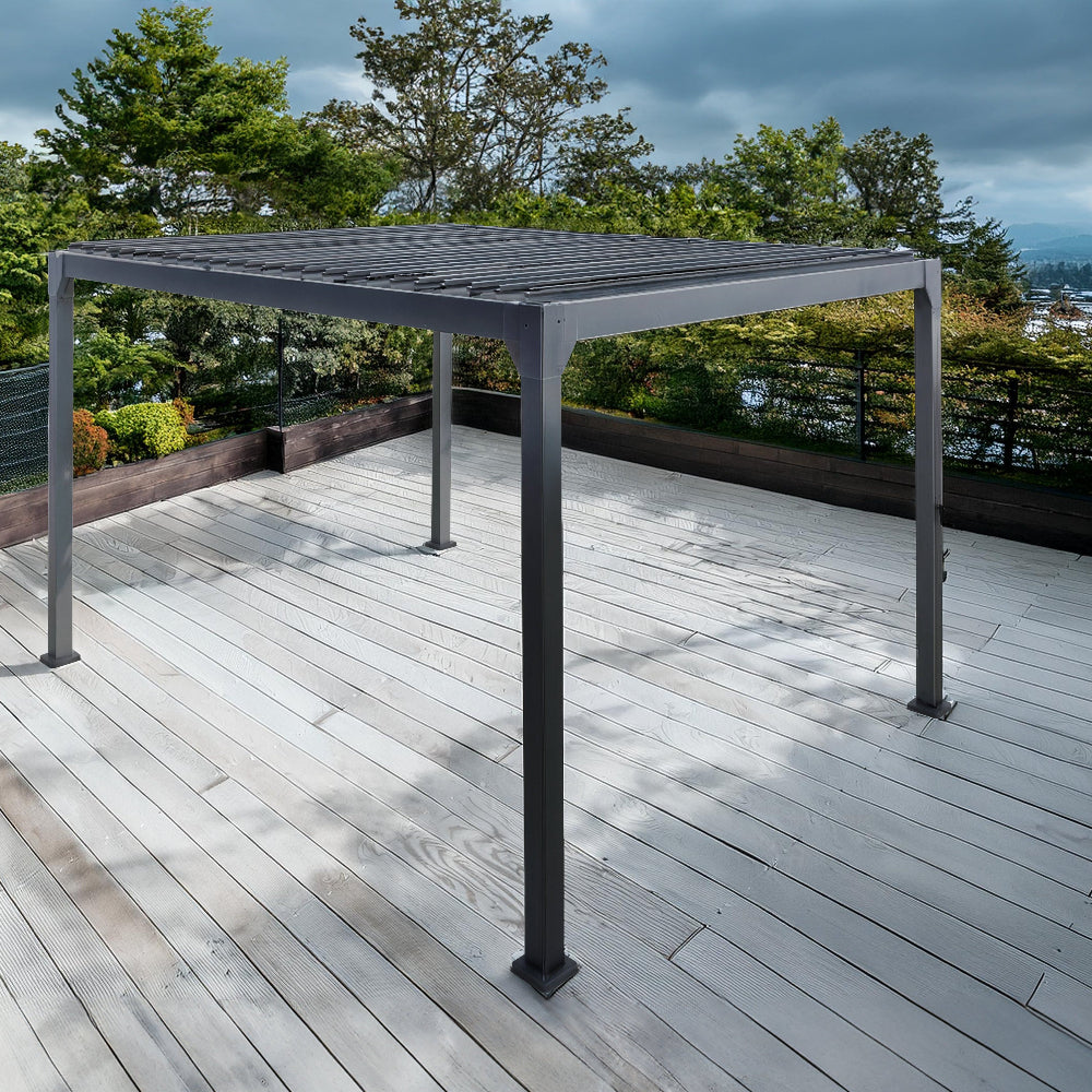 NZ Louvre Roof Gazebo System Quality Best Price