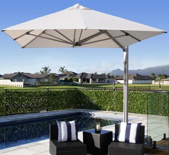 Shadowspec Serenity cantilever umbrella outdoor shade New Zealand