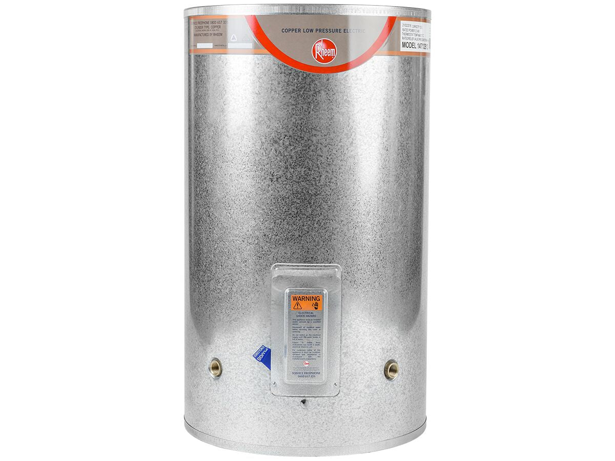 Rheem 135l Low Pressure Hot Water Cylinder Turfrey NZ – Turfrey
