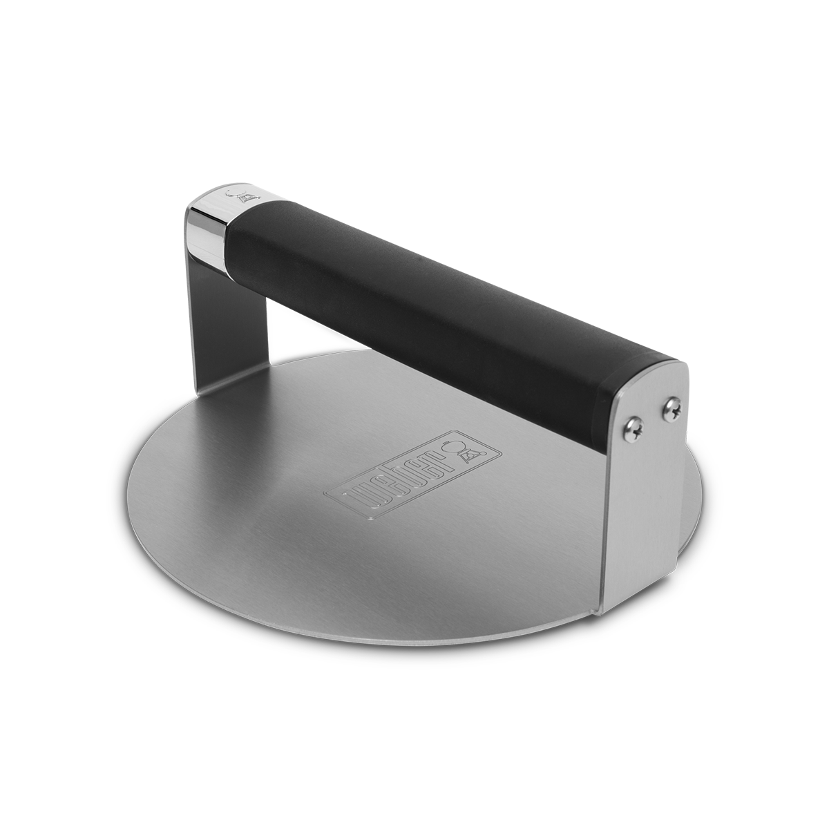 Weber Griddle Smashed Burger Press – stainless steel burger press for griddled smashed burgers NZ