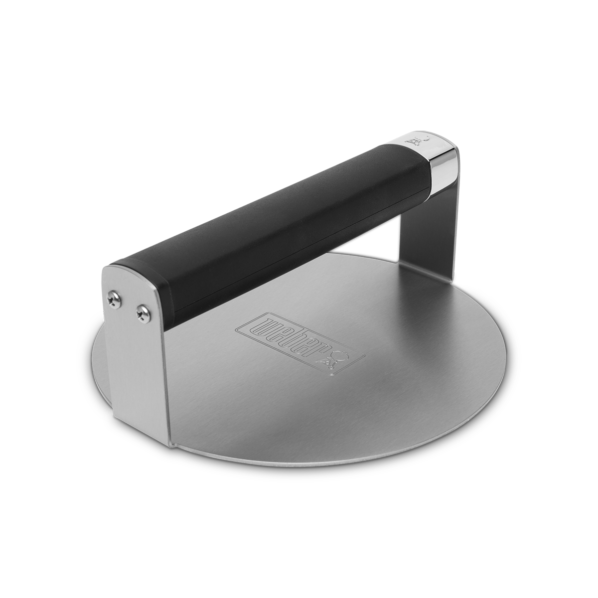 Weber Griddle Smashed Burger Press – stainless steel burger press for griddled smashed burgers NZ