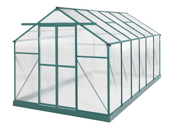 Evergreen Greenhouse 8ft x 14ft Green 6mm