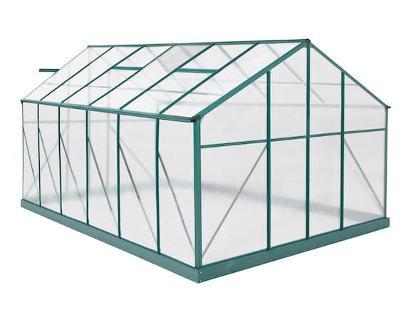 Evergreen Greenhouse 8ft x 14ft Green 6mm