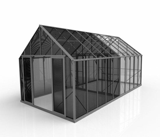 10x20ft (3.2x6.4m) MultiZone Growhouse