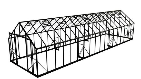 10x32ft (3.2x10.2m) Greenhouse 6mm Polycarbonate