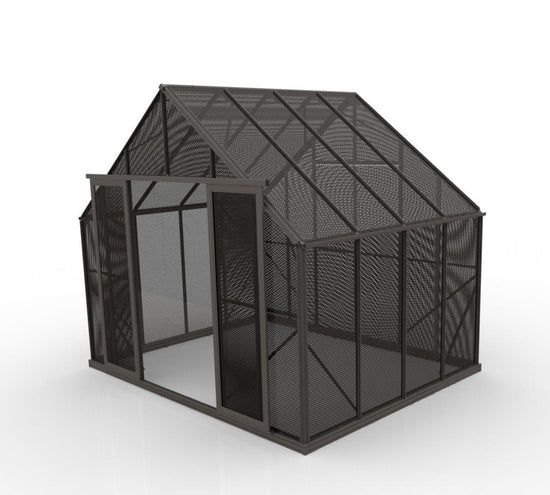 10x8ft (3.2x2.6m) Shade House Aluminium Shade Mesh