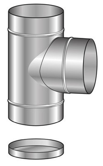 Tee-Pieces with End Capping - 90 Degrees