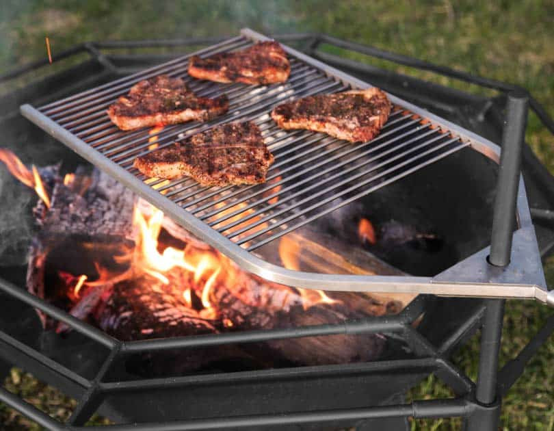 Adjustable BBQ Attachment