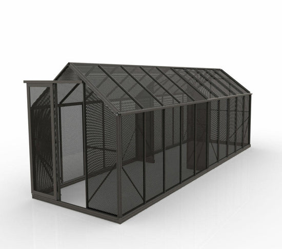 6x20ft (2x6.4m) Shade House Aluminium Shade Mesh