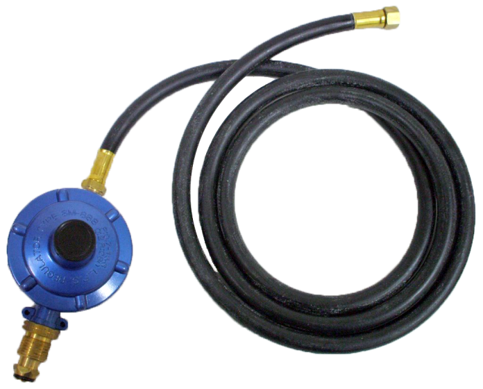 Regulator & Hose Kit - Hobs - 6mm Hose