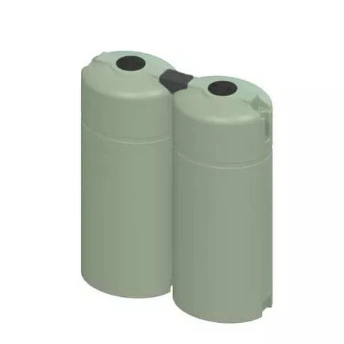Aqua Tank Slimline 2,040L water tanks joined together nz