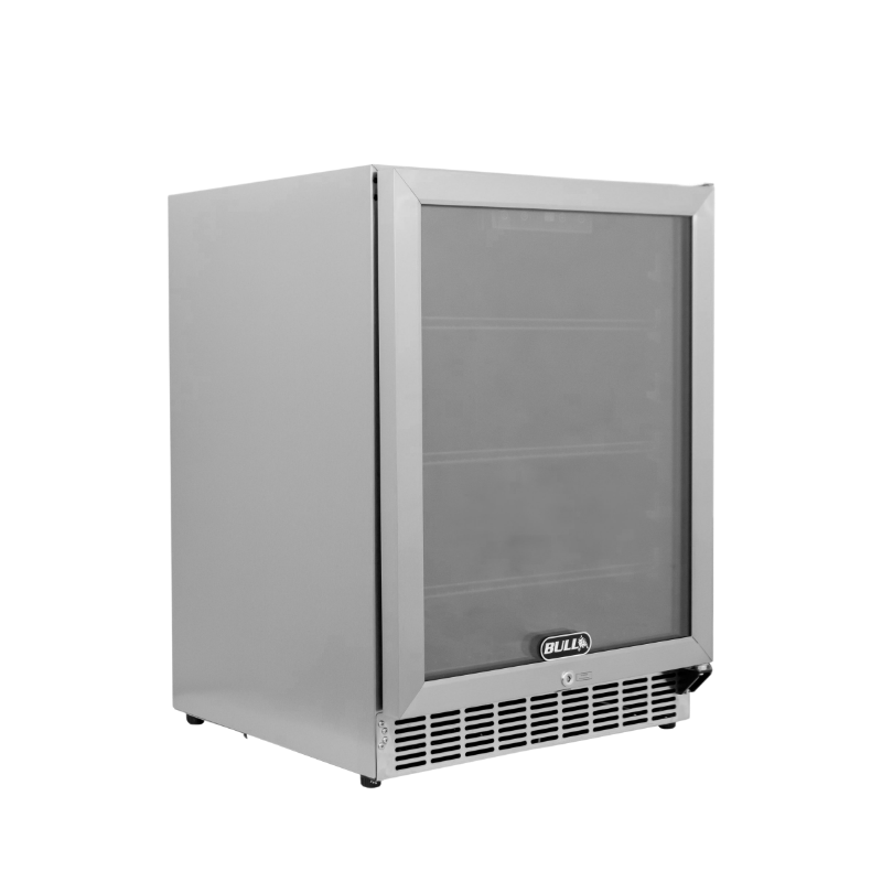 Bull 150L Outdoor Under Counter Glass Door Fridge NZ