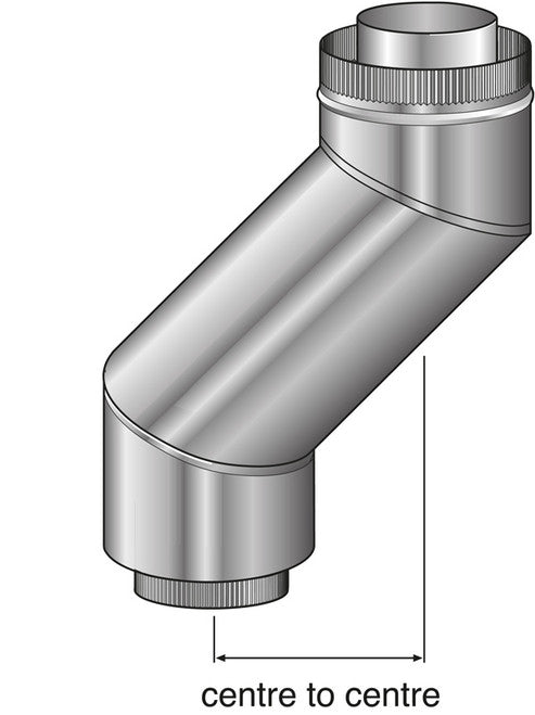 Combination offsets 45 Deg - Single Casing