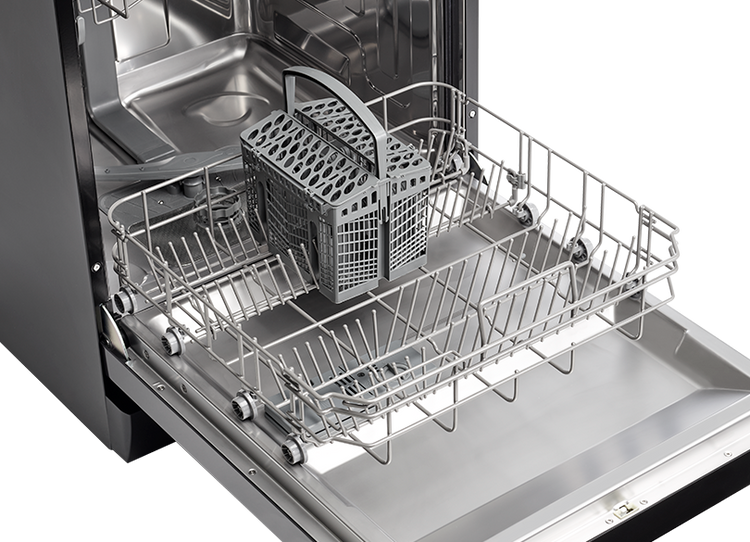 Euromaid Freestanding 60cm Dishwasher - Black E14DWB Appliances Online Clearance Home and Living Appliance Deals NZ