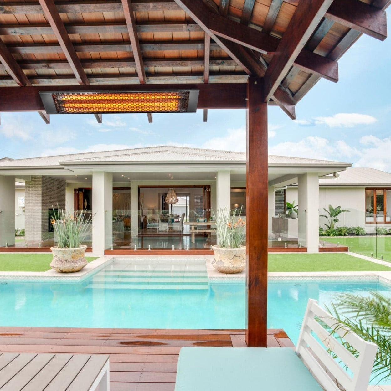 Heatstrip Max DC Commercial Grade Radiant Electric Heater THX2400DC