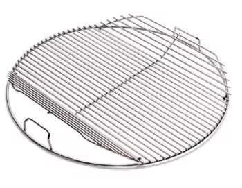 Hinged Cooking Grill for Weber Kettle BBQs