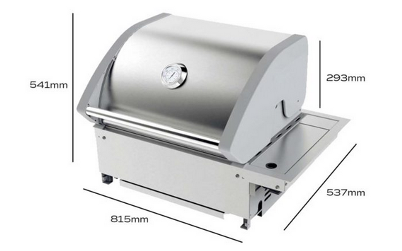 Crossray Drop-In 2 Burner Infrared BBQ