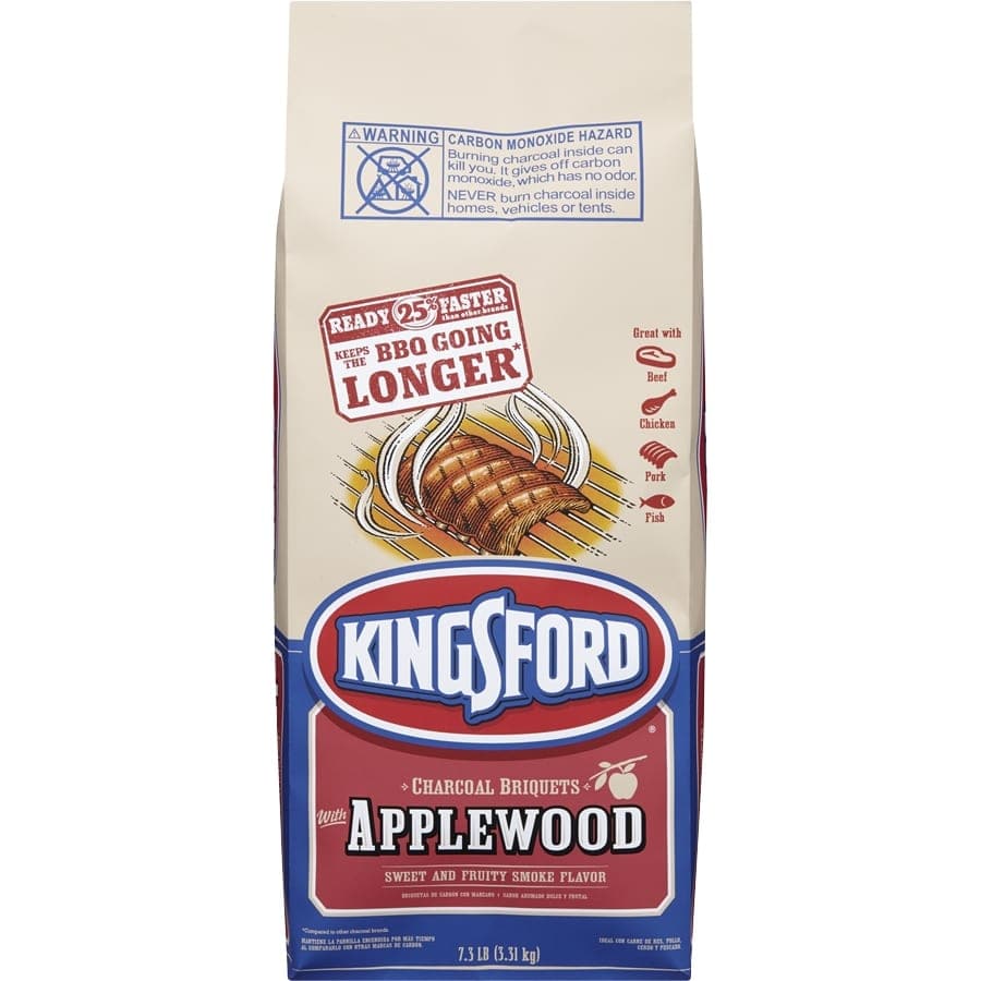 Kingsford Charcoal with Applewood Turfrey.co.nz