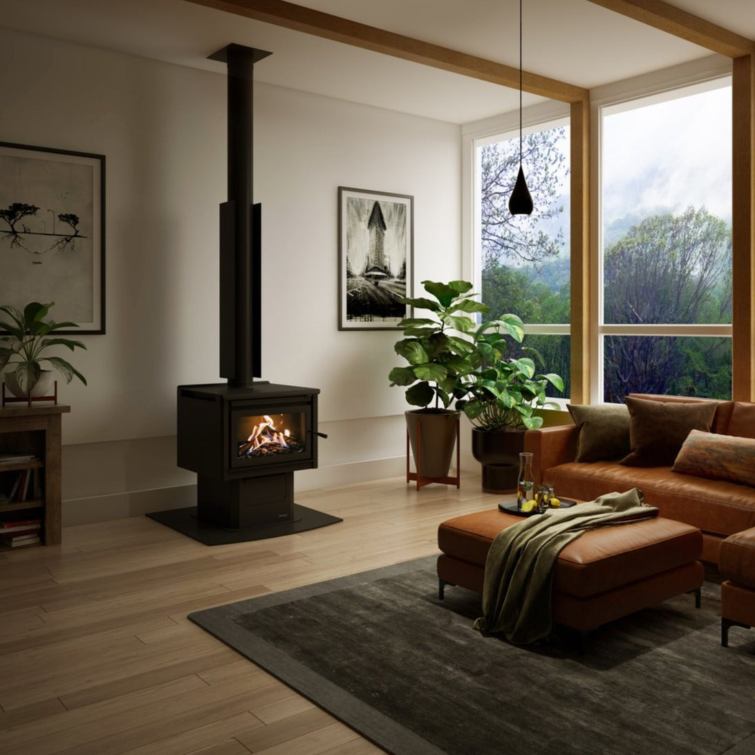 Masport Rakaia ULEB Freestanding Wood Fire 4.2m Freestanding Flue Kit –  Turfrey.co.nz