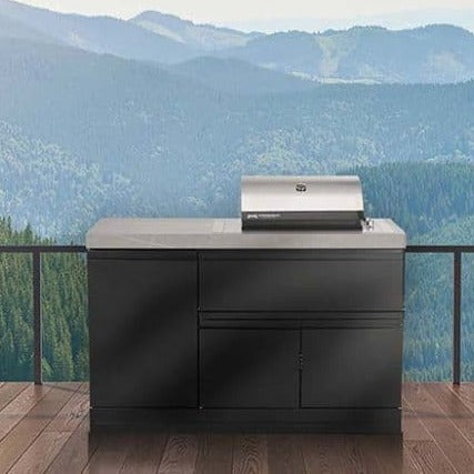 Crossray Compact Electric BBQ Kitchen with Storage