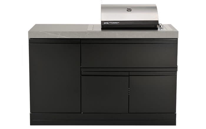 Crossray Compact Electric BBQ Kitchen with Storage