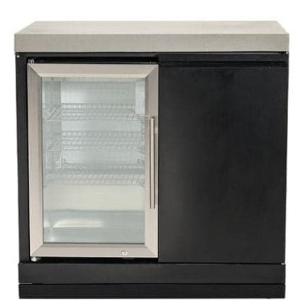 Crossray Double Side Cabinet with Single Fridge (FRIDGE-SGL)