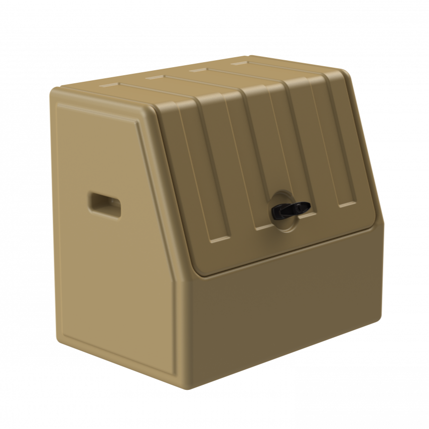 Taska Tool Box Small waterproof lockable ute storage box 680 x 480 x 600mm