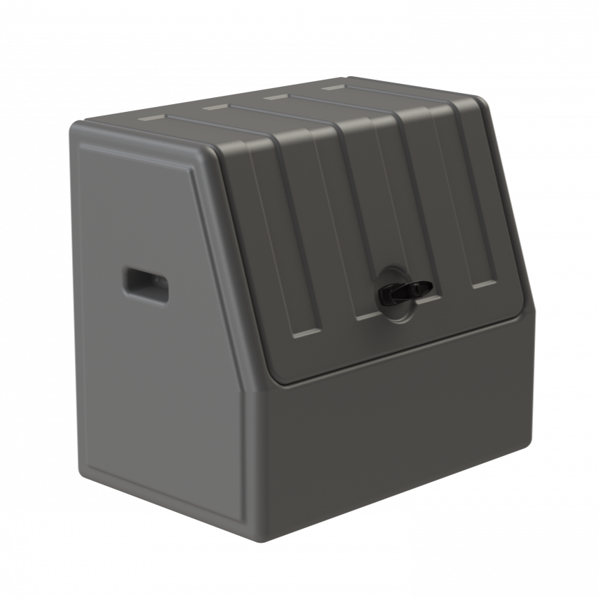 Taska Tool Box Small waterproof lockable ute storage box 680 x 480 x 600mm