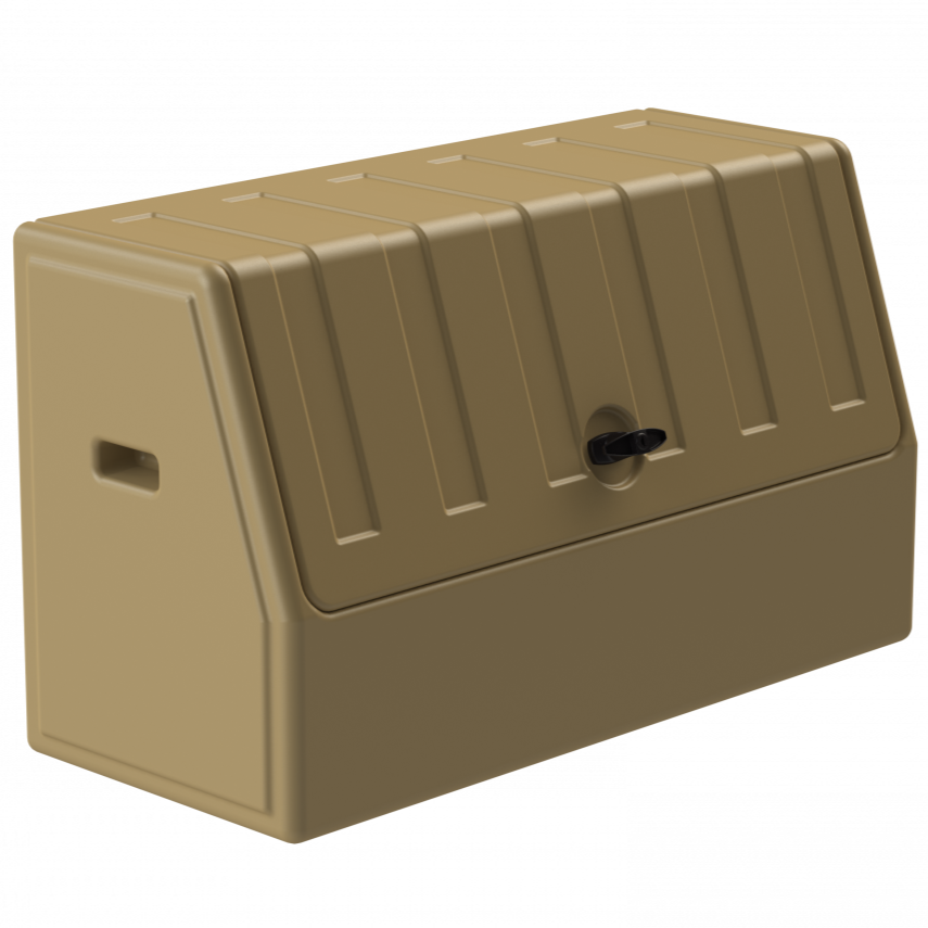 Promax Taska Toolbox Large waterproof lockable ute storage box 1050 x 460 x 600mm