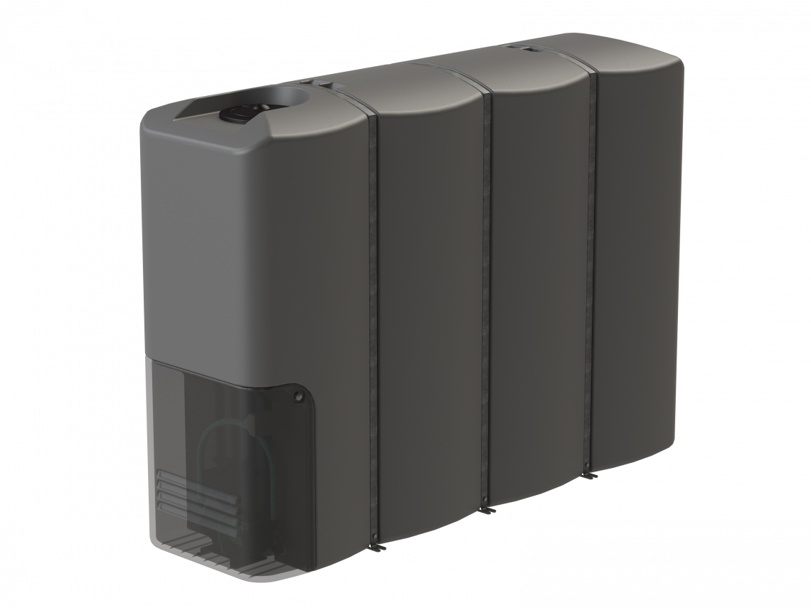 Promax Slimline Water Tank & Pump 5,000 Ltr