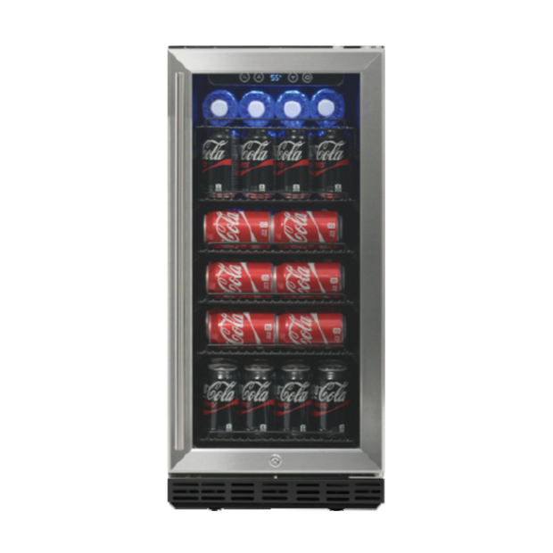 Bull 90L Outdoor Under Counter Glass Door Fridge