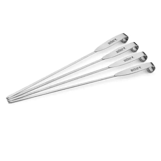 Stainless Steel Skewer Set for Weber BBQ Elevations Tiered Grilling System