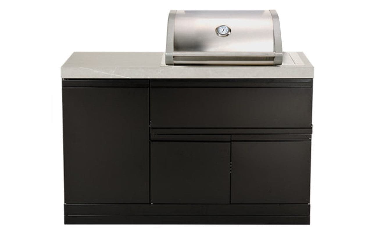 Crossray Compact 2 Burner BBQ Kitchen with Storage